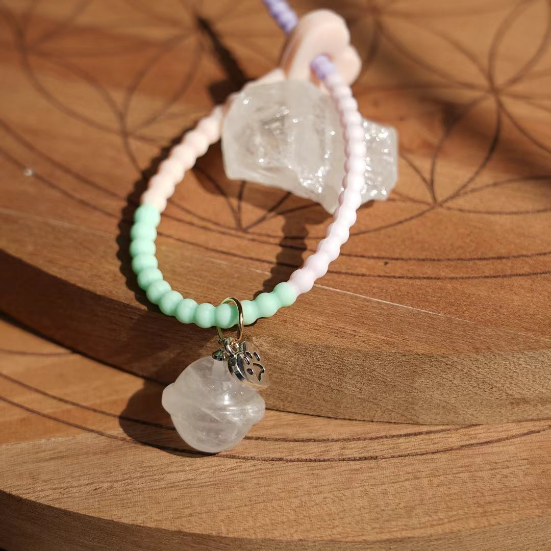 Adjustable Crystal Healing Key Ring for Car Charm