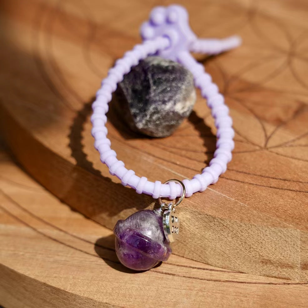 Adjustable Crystal Healing Key Ring for Car Charm