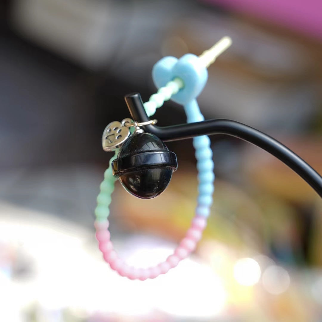 Adjustable Crystal Healing Key Ring for Car Charm