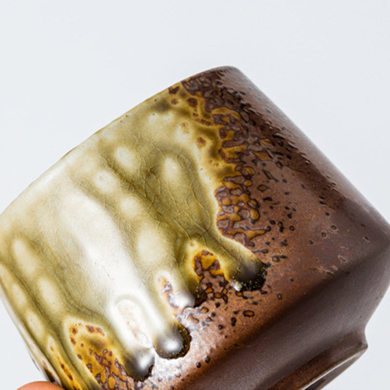 Retro Kiln Change Ceramic Coffee Mug 200ml