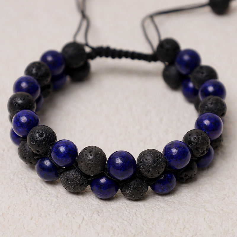 8mm Tiger Eye Protection Courage Bracelet