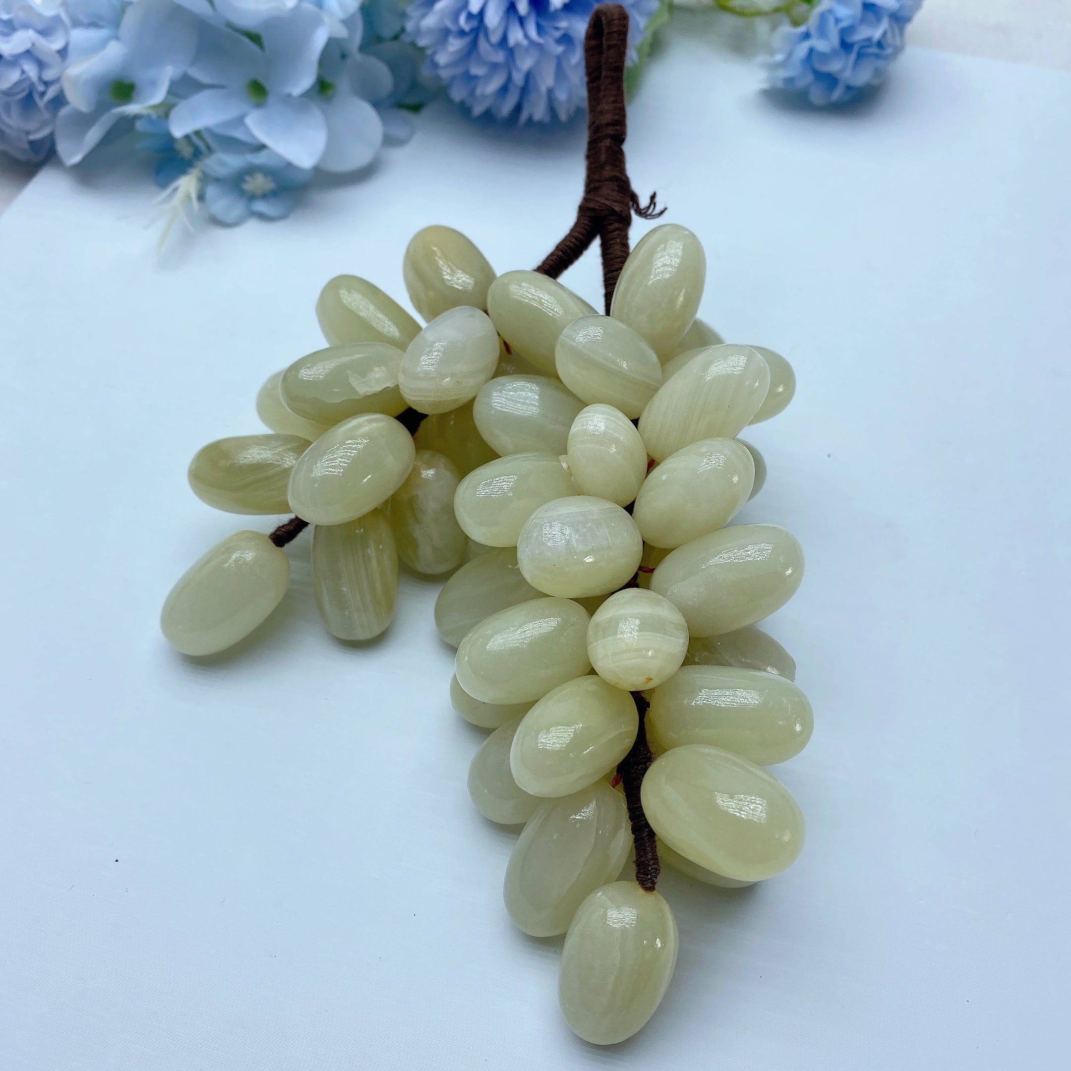 Afghan Jade Crystal Cluster | Healing Grapes 420g