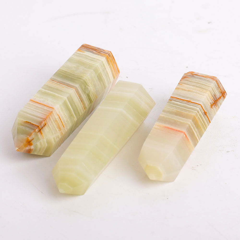 Afghan Jade Crystal Point 3-4 Inch Healing Stone