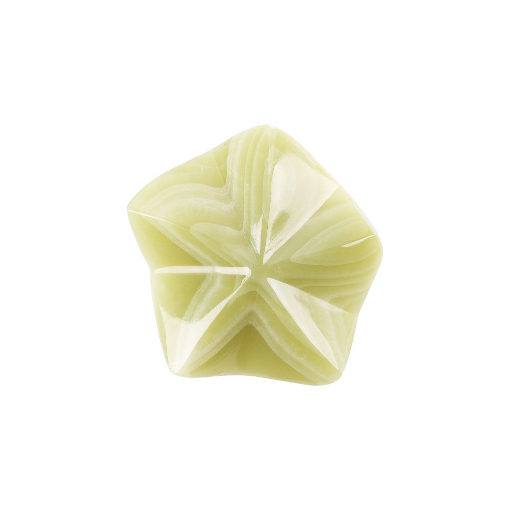 Afghan Jade Hand Carved Starfish Crystal Animal 7.5cm