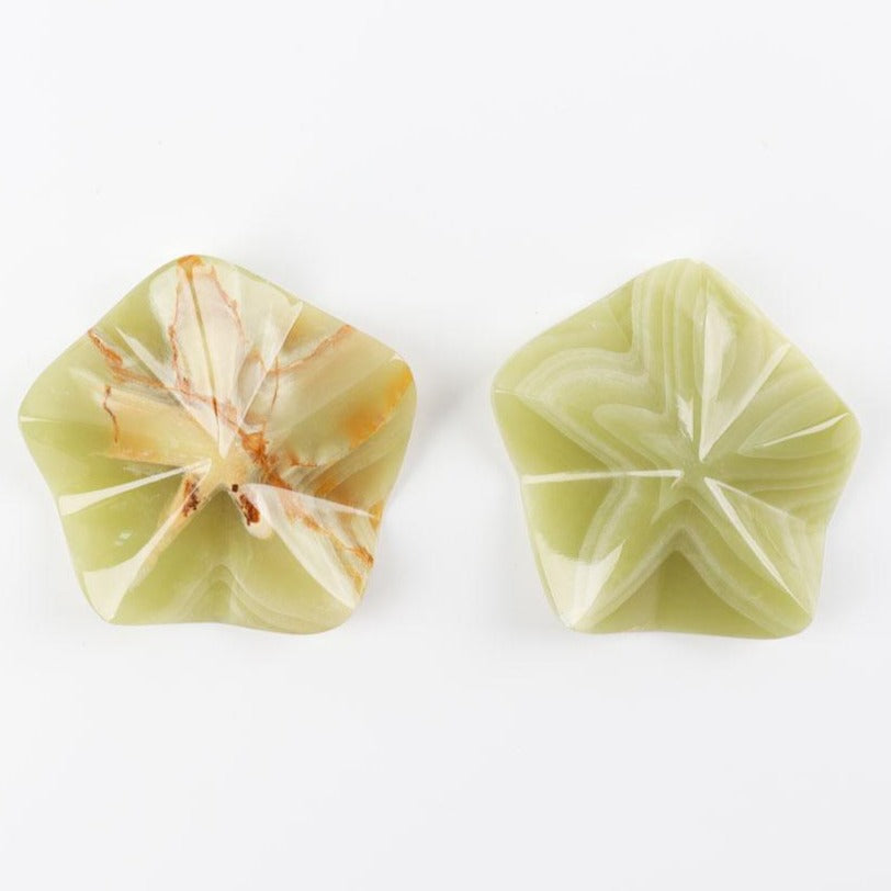 Afghan Jade Hand Carved Starfish Crystal Animal 7.5cm