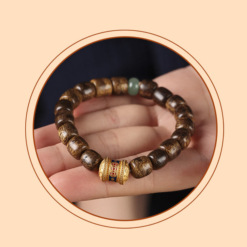 Agarwood Bracelet 14-15cm for Calm & Spiritual Strength