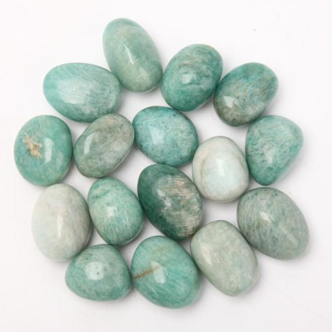 Amazonite Tumbled Polished Stones 2.5-3.5cm 0.5kg Bag