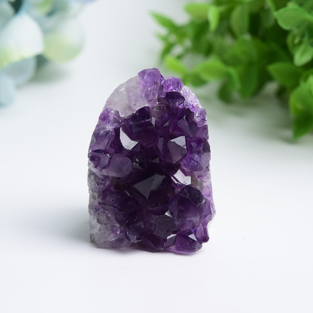 Amethyst Cluster Geode Crystal 1.5-2.2 inch Healing Specimen
