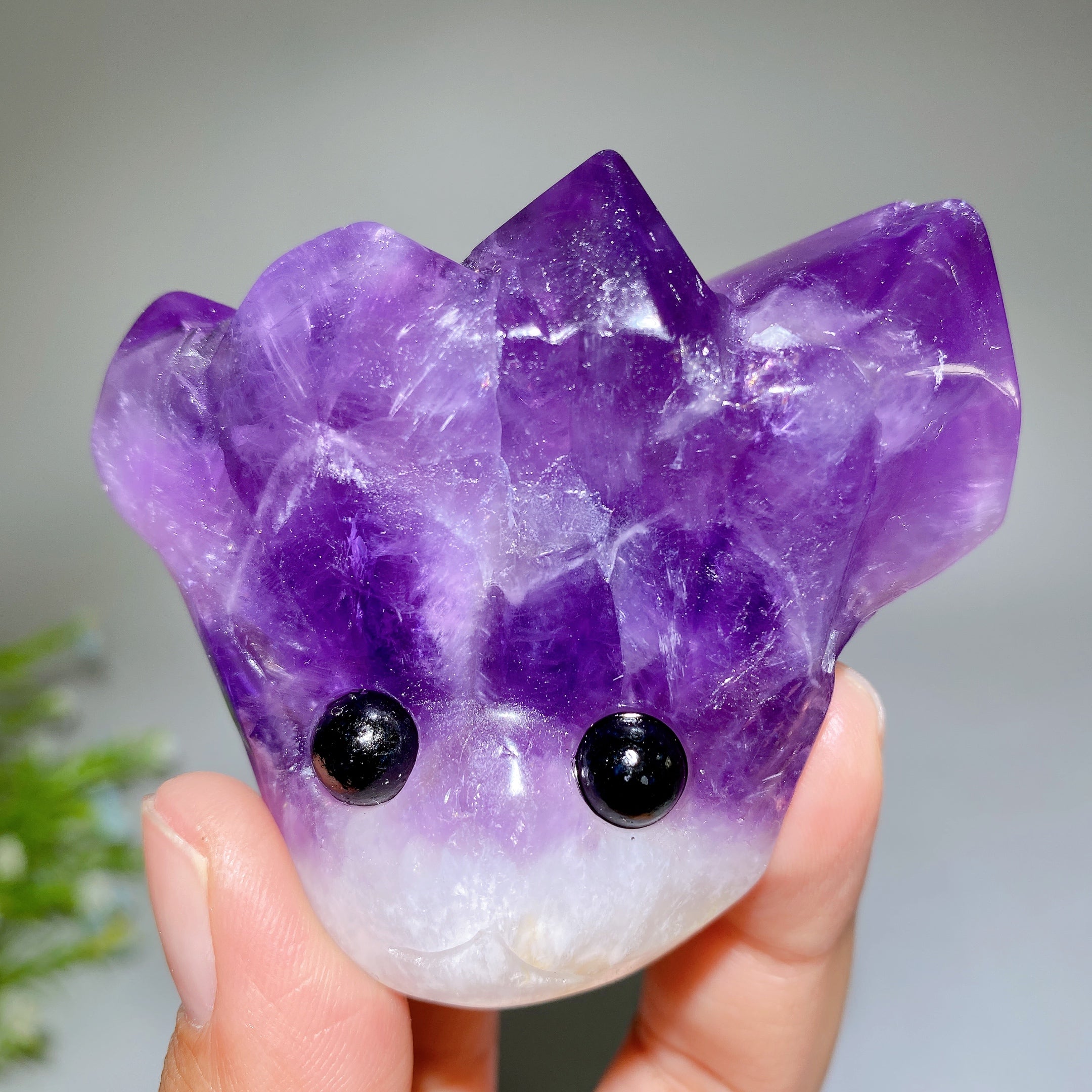 Amethyst Crystal Clusters 2.1-2.7" Healing Display Specimens