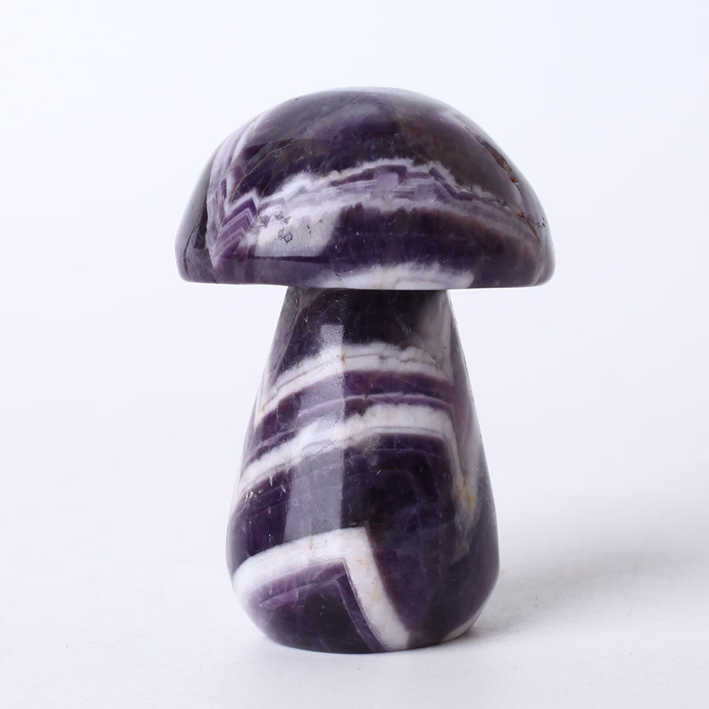Amethyst Crystal Mushroom 2.6 Inch Healing Stone