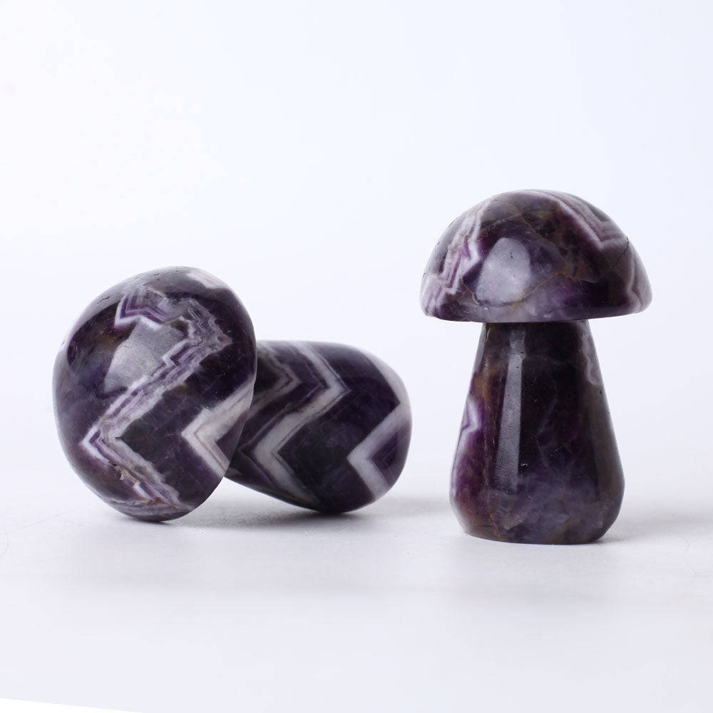 Amethyst Crystal Mushroom 2.6 Inch Healing Stone
