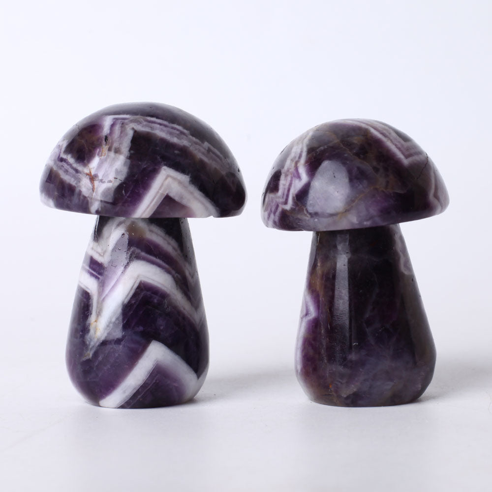 Amethyst Crystal Mushroom 2.6 Inch Healing Stone