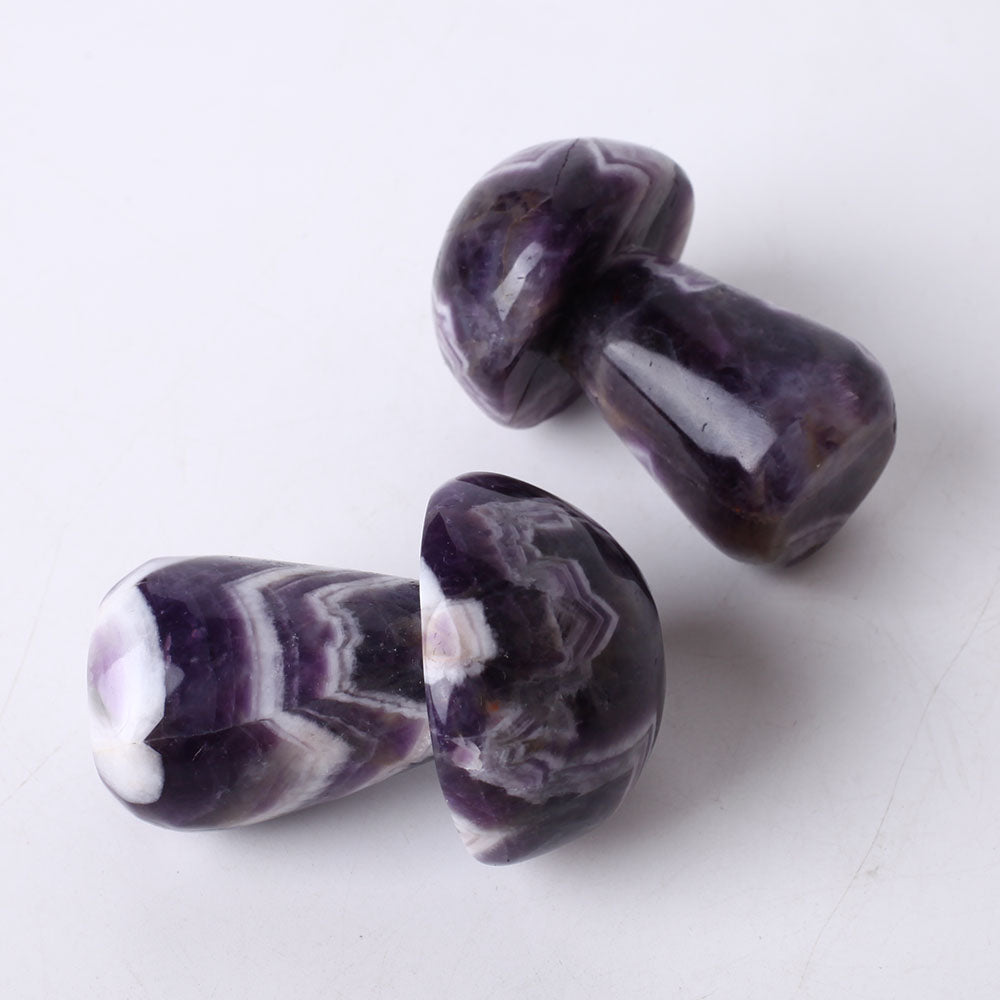 Amethyst Crystal Mushroom 2.6 Inch Healing Stone
