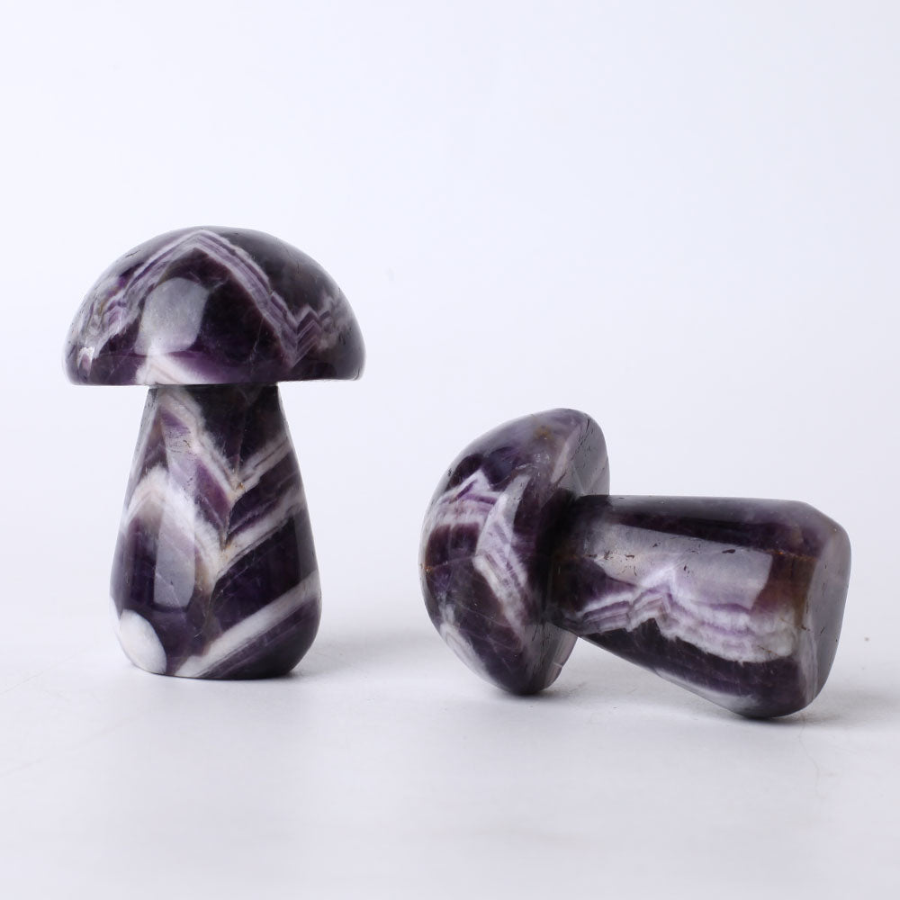 Amethyst Crystal Mushroom 2.6 Inch Healing Stone