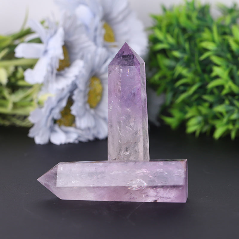 Amethyst Crystal Tower 2.4-4.5 Inches Healing Point