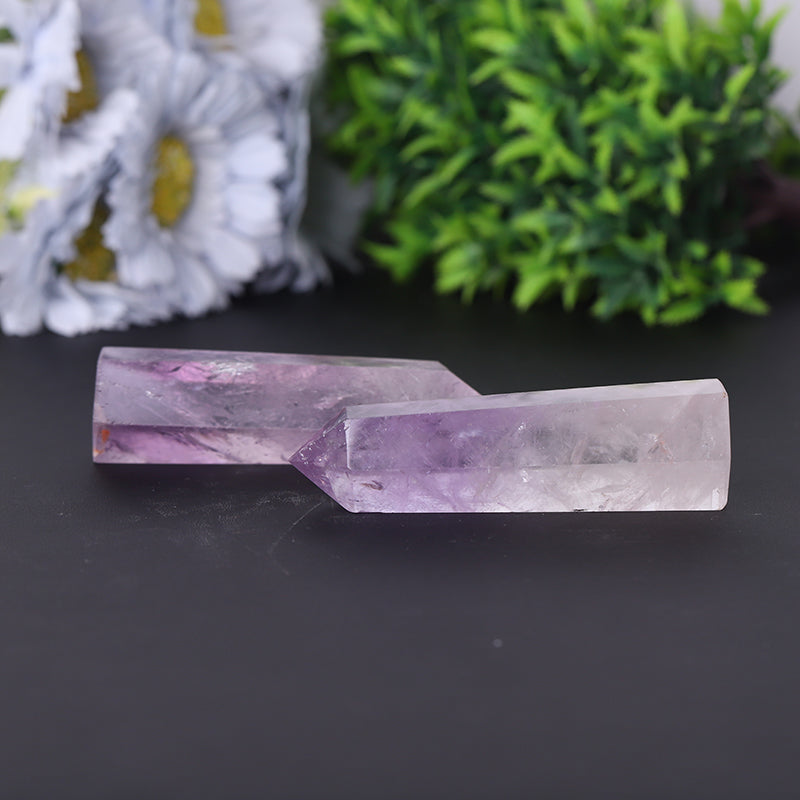 Amethyst Crystal Tower 2.4-4.5 Inches Healing Point