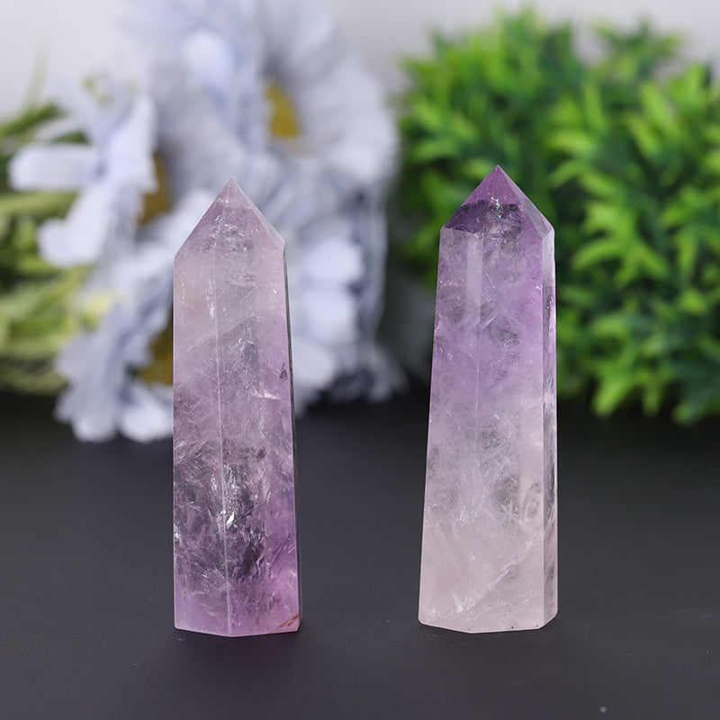 Amethyst Crystal Tower 2.4-4.5 Inches Healing Point