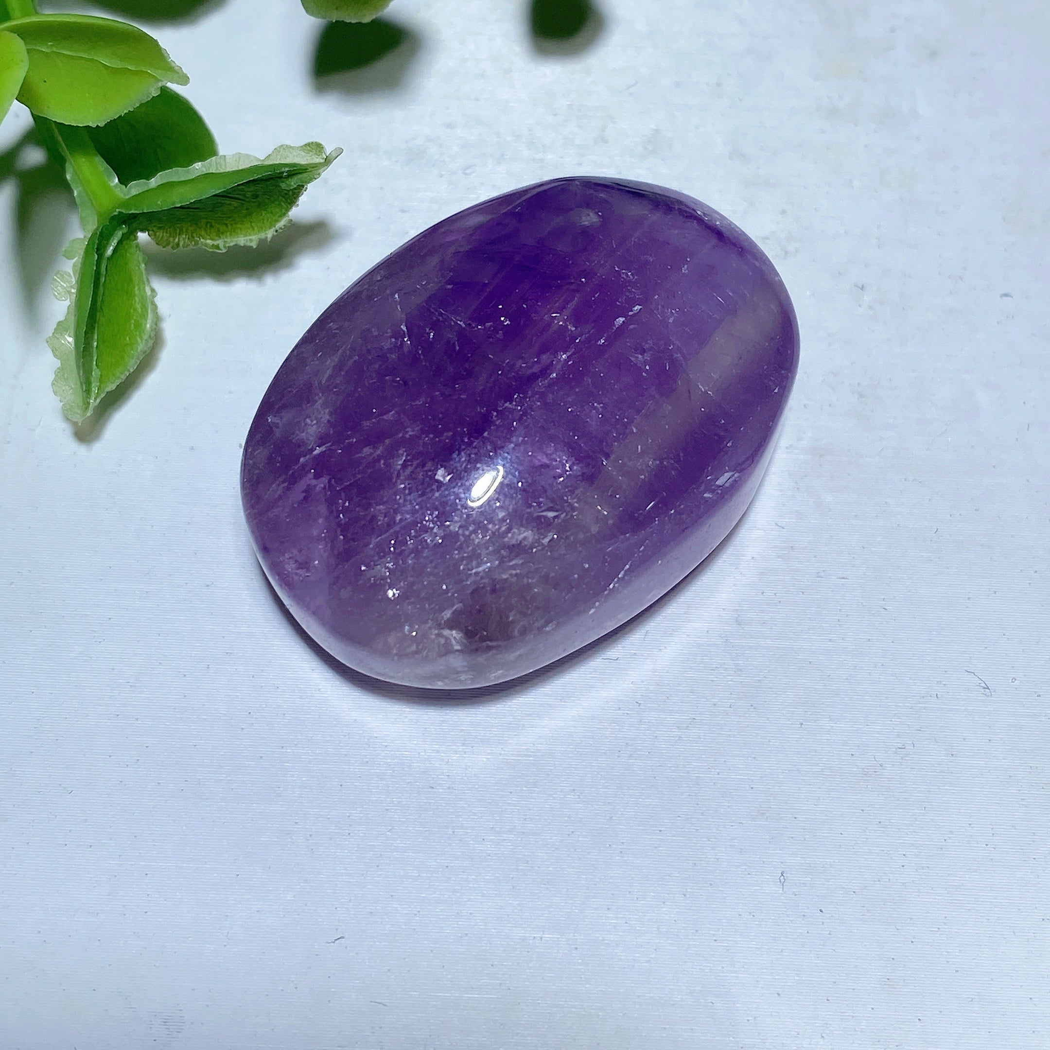 Amethyst Heart Crystal Carvings 1.2-1.5 inch Healing Stones