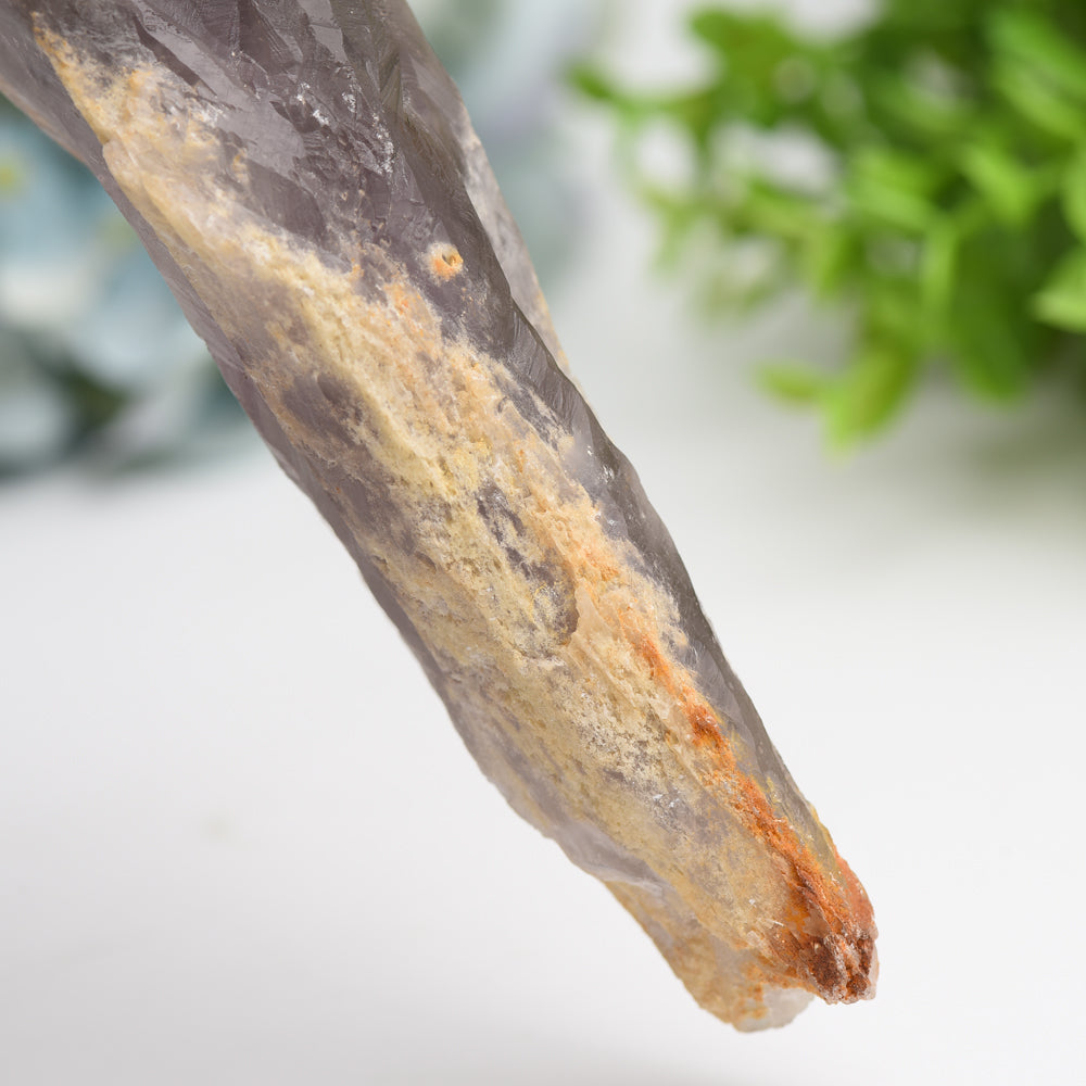 Amethyst Raw Crystal Point Tower 6-8 Inches Healing Energy