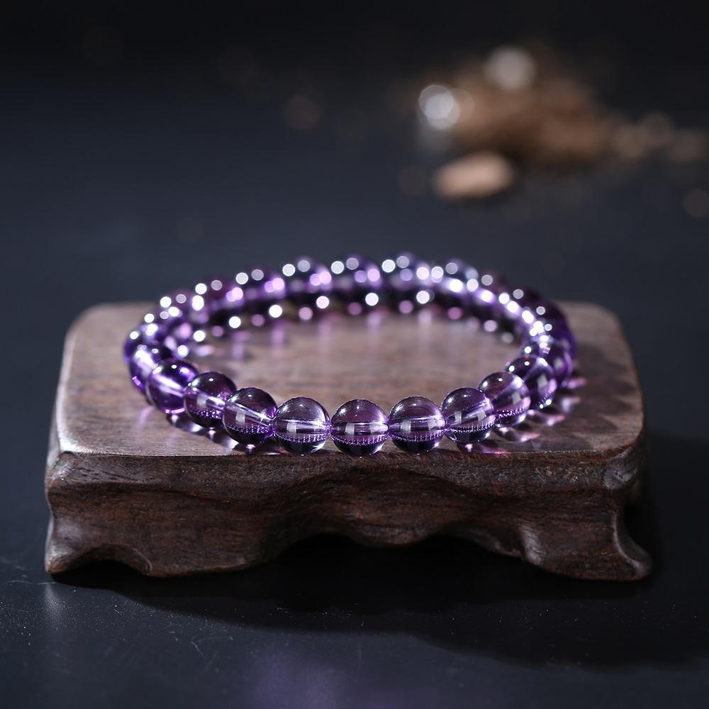 Amethyst Serenity and Balance Bracelet