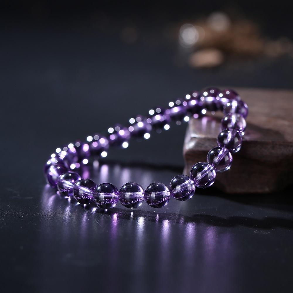 Amethyst Serenity and Balance Bracelet