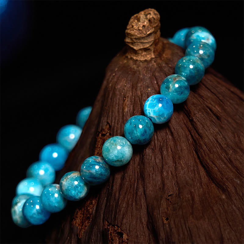 Apatite Motivation Bracelet for Spiritual Growth