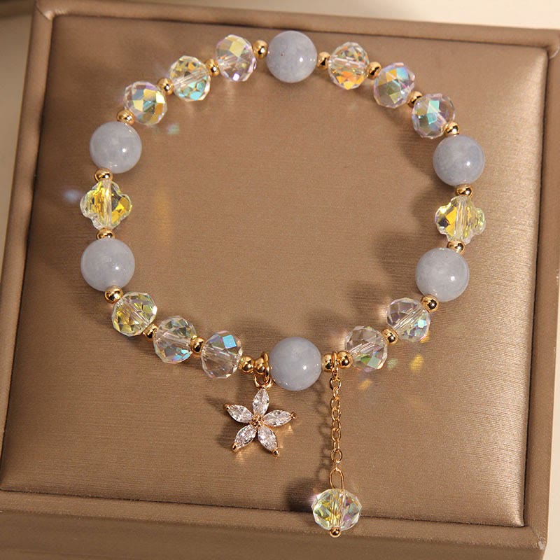 Aquamarine Bracelet Natural 14-16cm Wrist Peace Jewelry