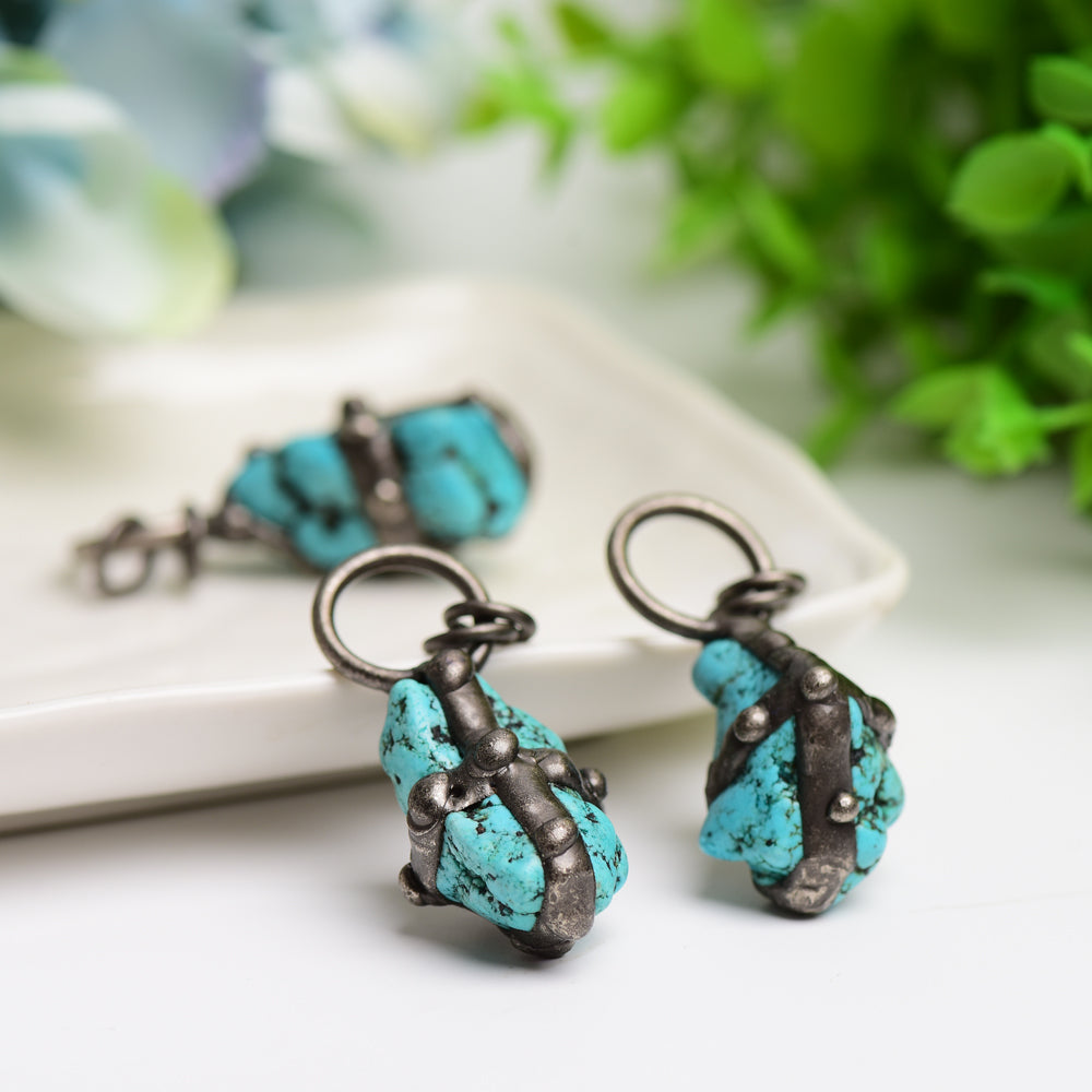 Aquamarine Crystal Pendant for Jewelry DIY