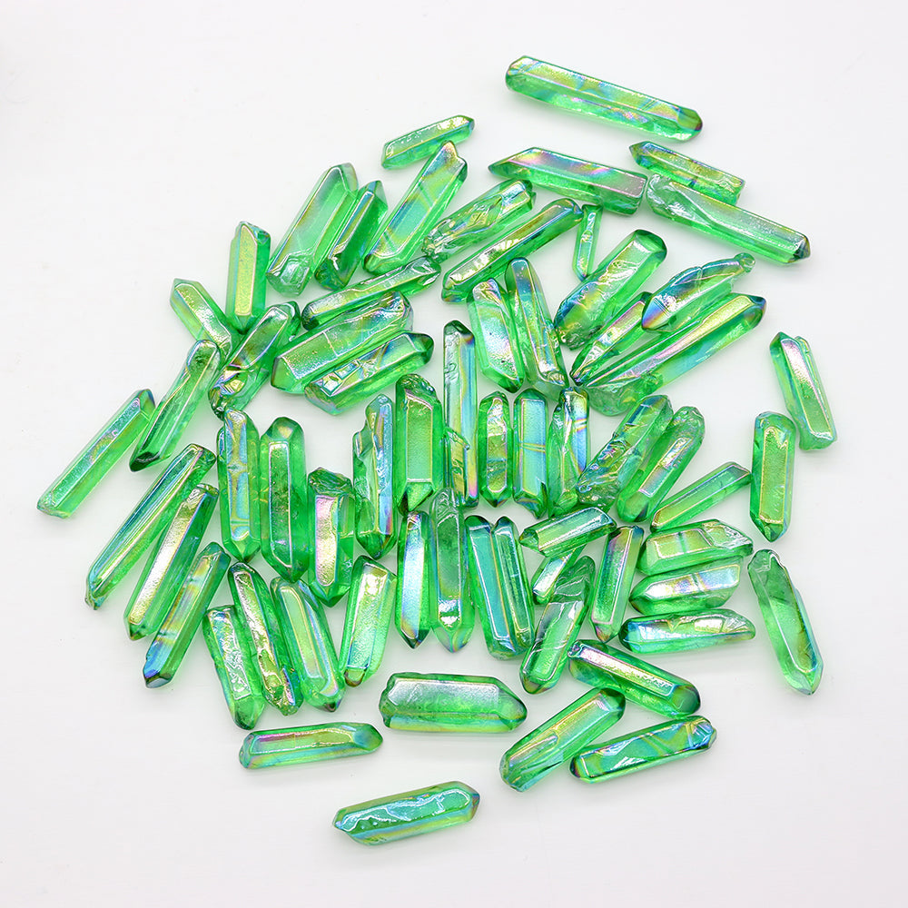 Aura Angel Coated Quartz Crystal Points for Healing 0.5kg