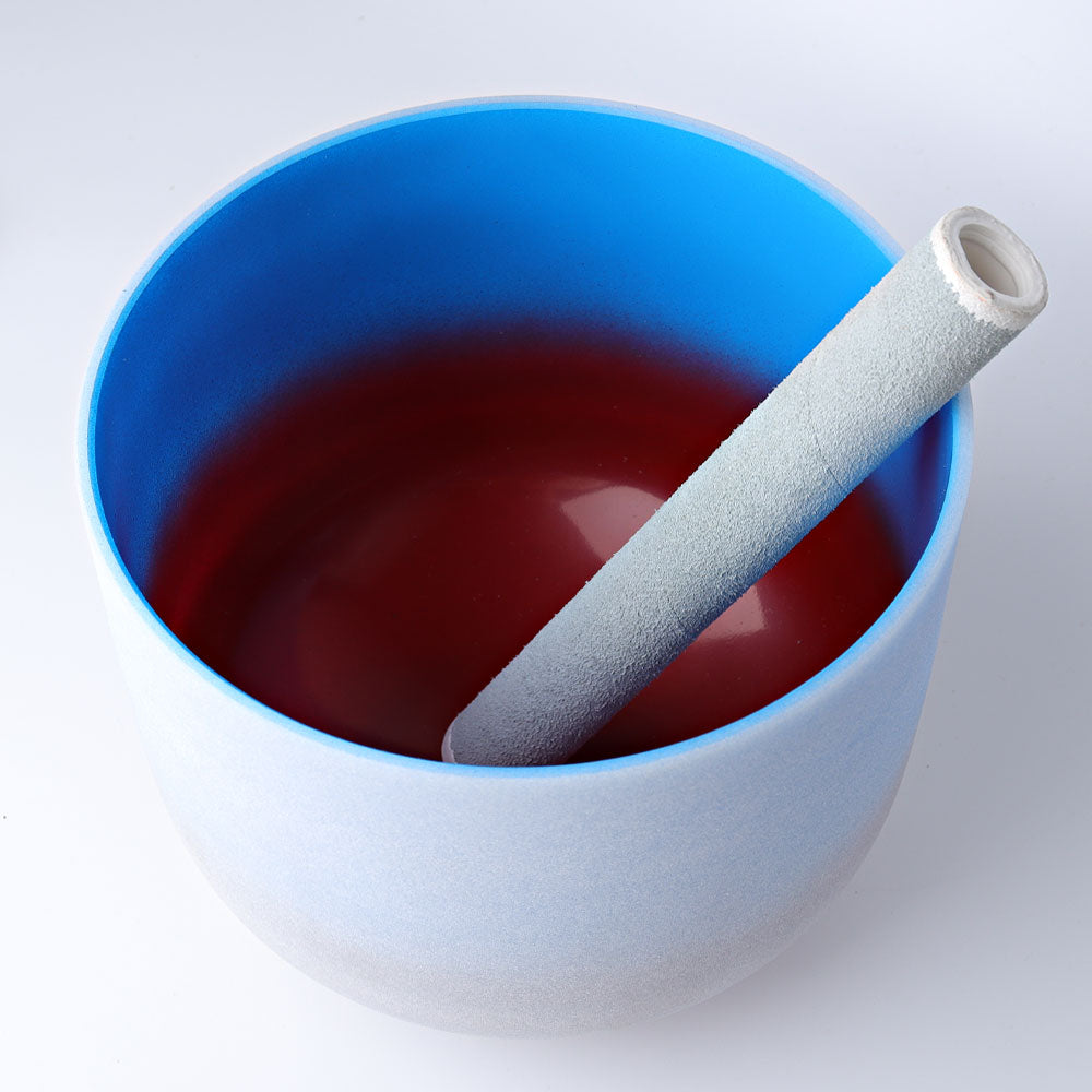 Aura Quartz Crystal Singing Bowls | 8-inch Meditation Tools