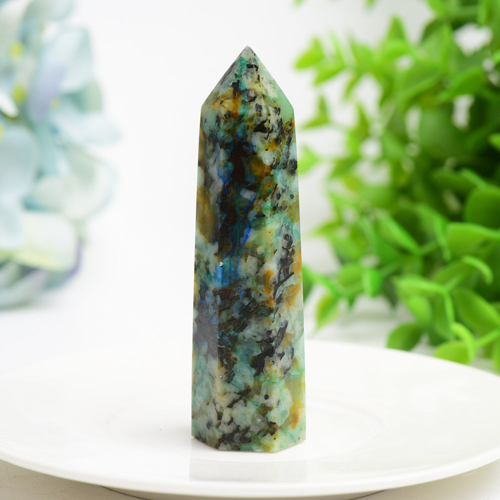 Azurite Crystal Point 2.5-4.0 Inch Healing Crystal Points