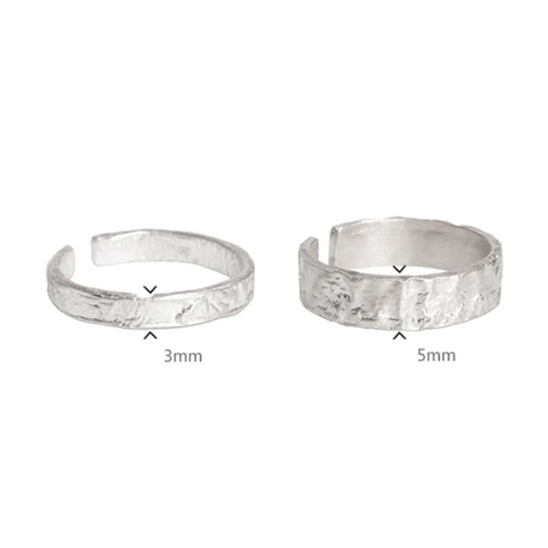 925 Sterling Silver Blessing Couple Ring | Spiritual Protection