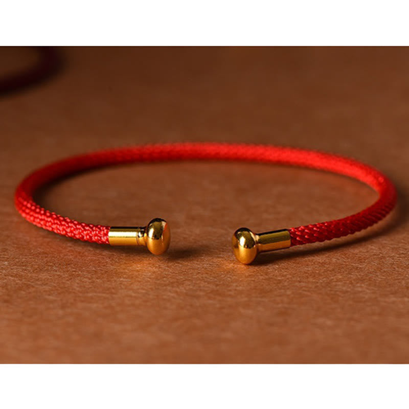 Handmade Red String Luck Bracelets for Spiritual Protection
