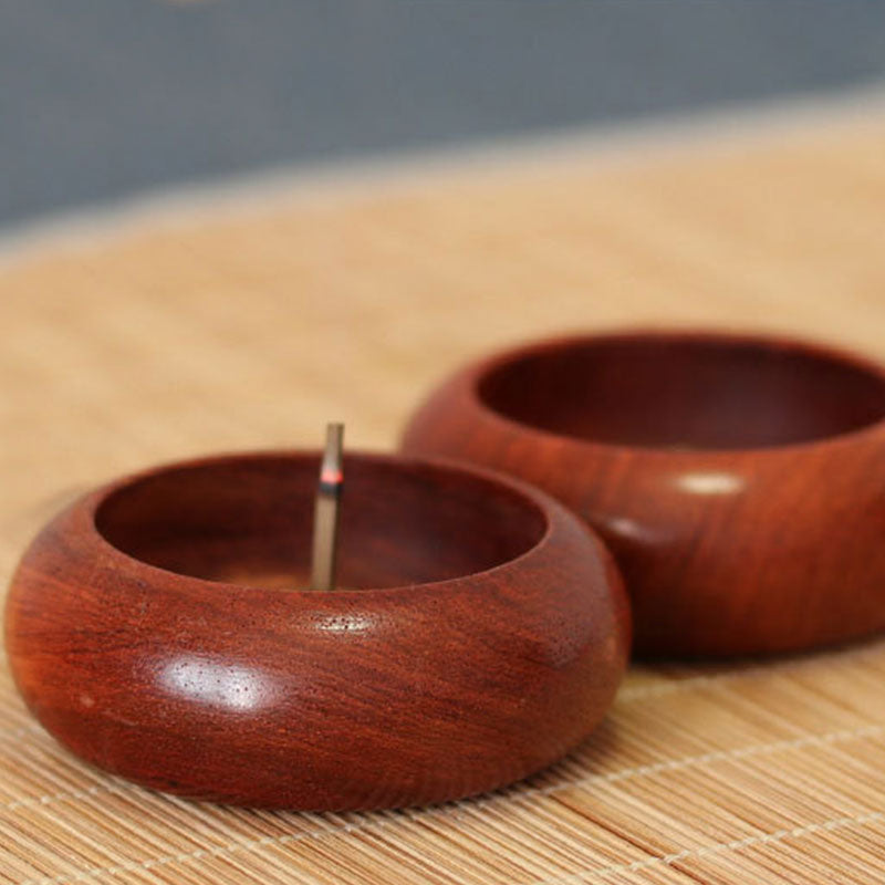 Rosewood Handcrafted Meditation Incense Burner Decoration