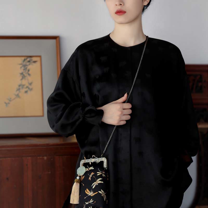 Small Dragonfly Metal Chain Crossbody Bag | Yoga Bags