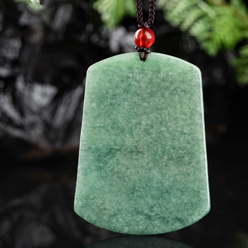 Jade Dragon Zodiac Necklace for Luck and Protection