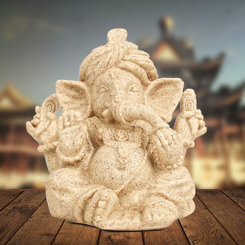 Ganesh Elephant God Statue 4.5in | Home Transformation Decor