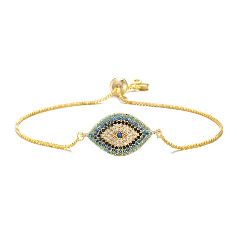 Copper Evil Eye Protection Bracelet | Adjustable Healing