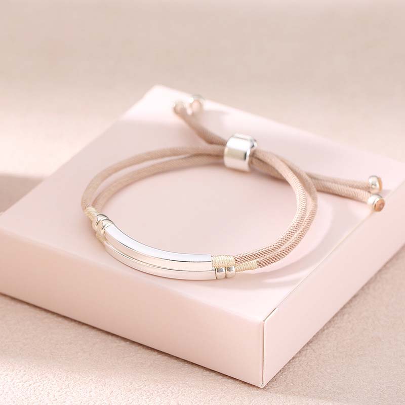 Sterling Silver Red String Layered Braid Bracelet for Luck & Protection