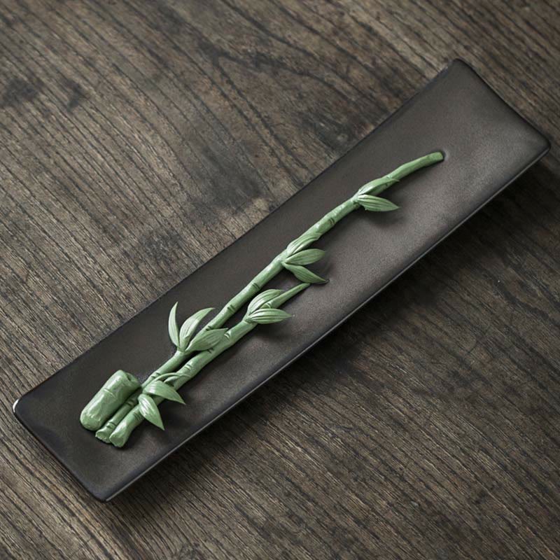 Lotus Peony Ceramic Incense Burner for Meditation & Yoga