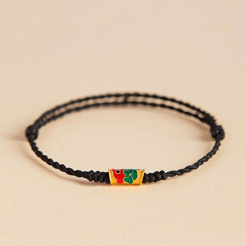 Handcrafted Koi Fish Wealth Prosperity Braided Bracelet