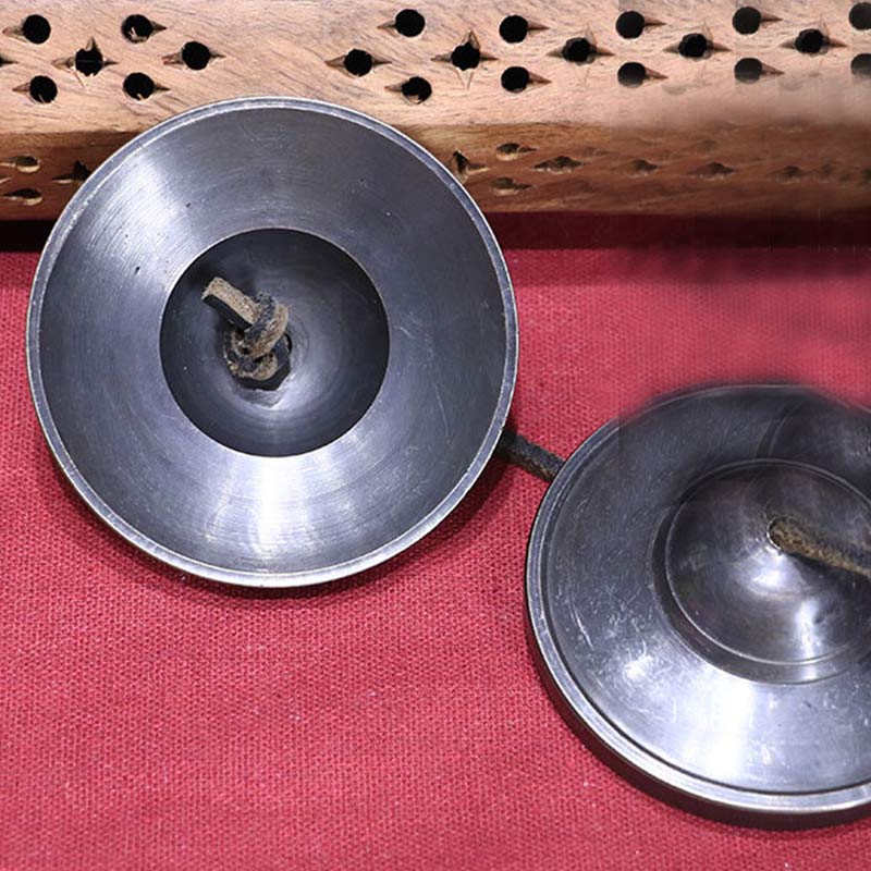 Copper Tibetan Tingsha Bell for Luck and Meditation