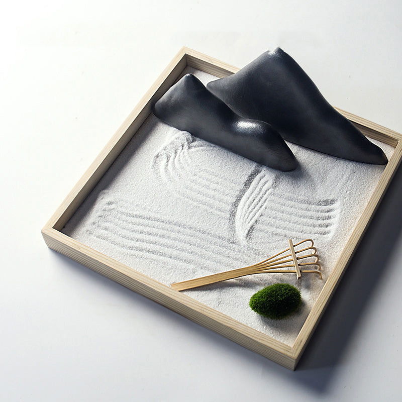 Zen Garden Decoration | Ceramic Rocks for Meditation & Enlightenment