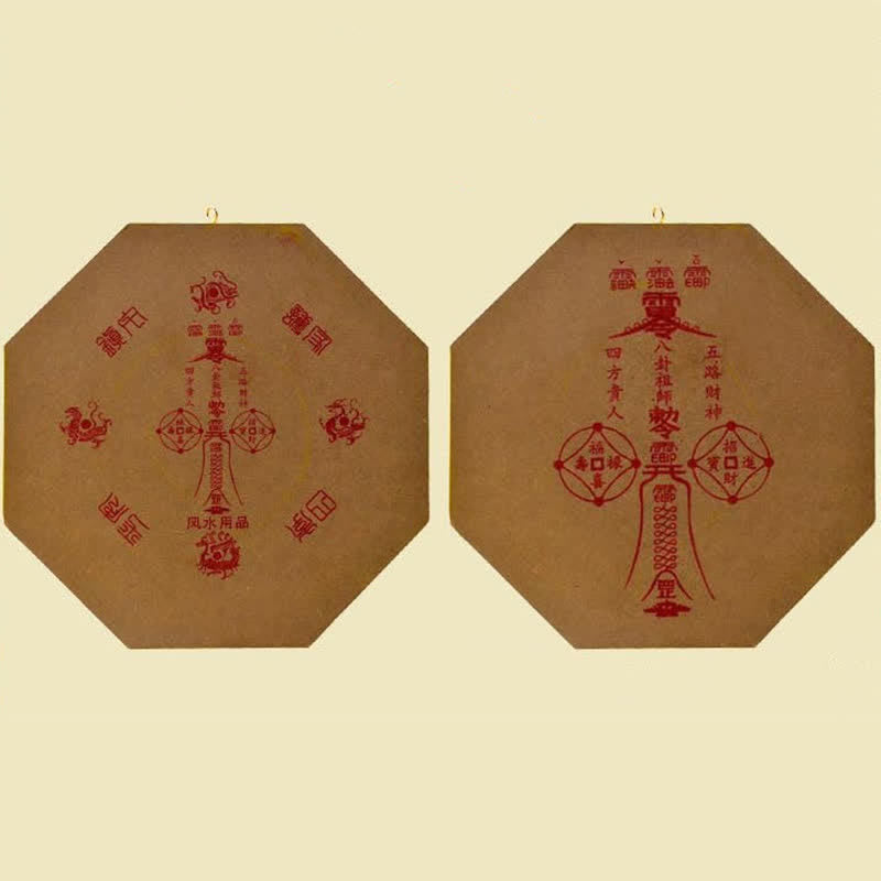 8 in Feng Shui Bagua Map Mirror for Harmony & Balance