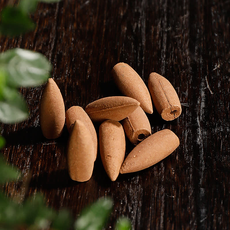 Mixed Floral Aroma Sandalwood Backflow Incense Cones 50 Pack