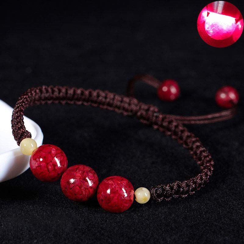 Cinnabar Bracelet for Kids | Red String Blessing Jewelry