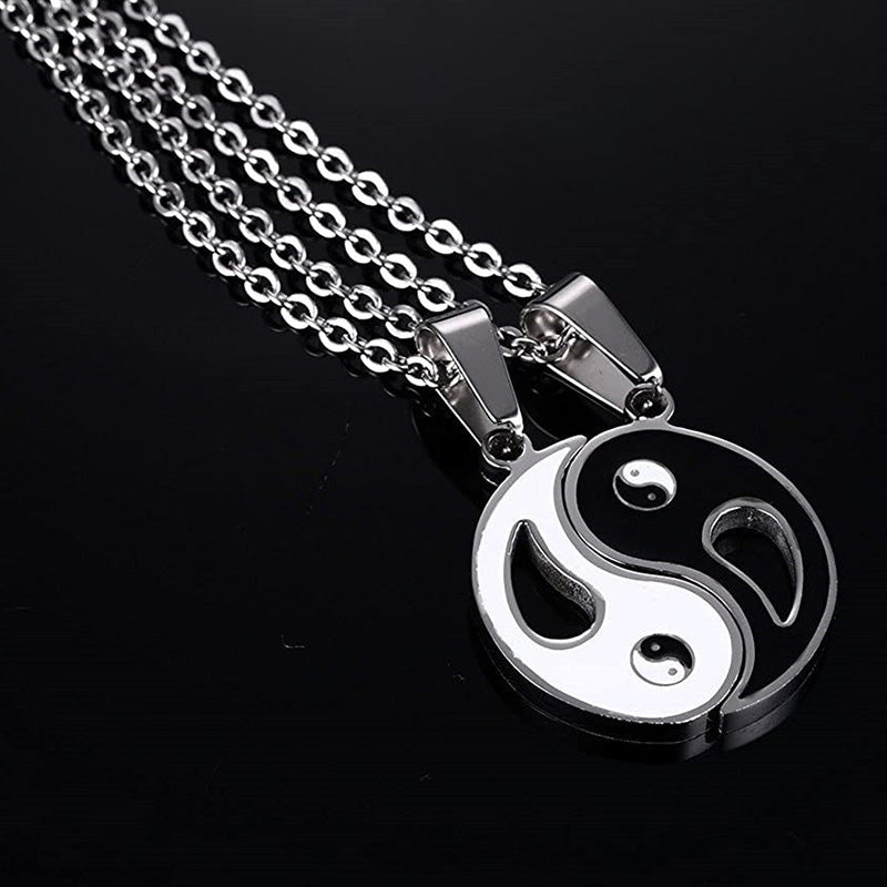 2pcs Yin Yang Pendant Necklace | Balance & Harmony