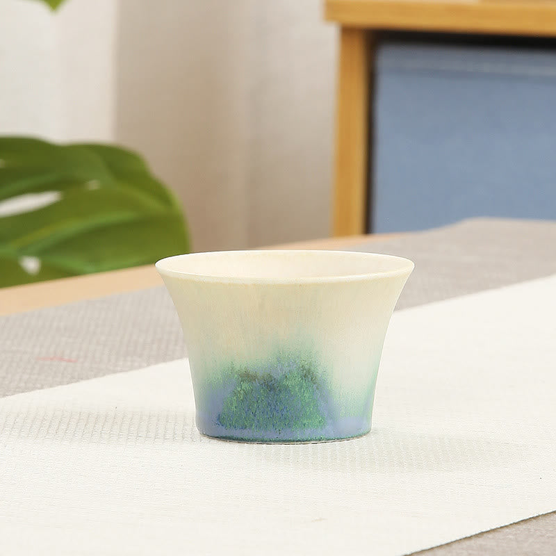 Creative Green Ceramic Kung Fu Tea Cup 140ml