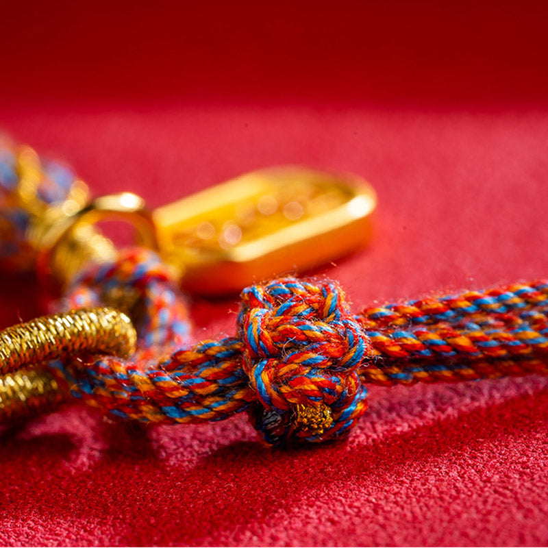 Multicolored Om Mani Padme Hum Tibetan Bracelet for Spiritual Well-Being