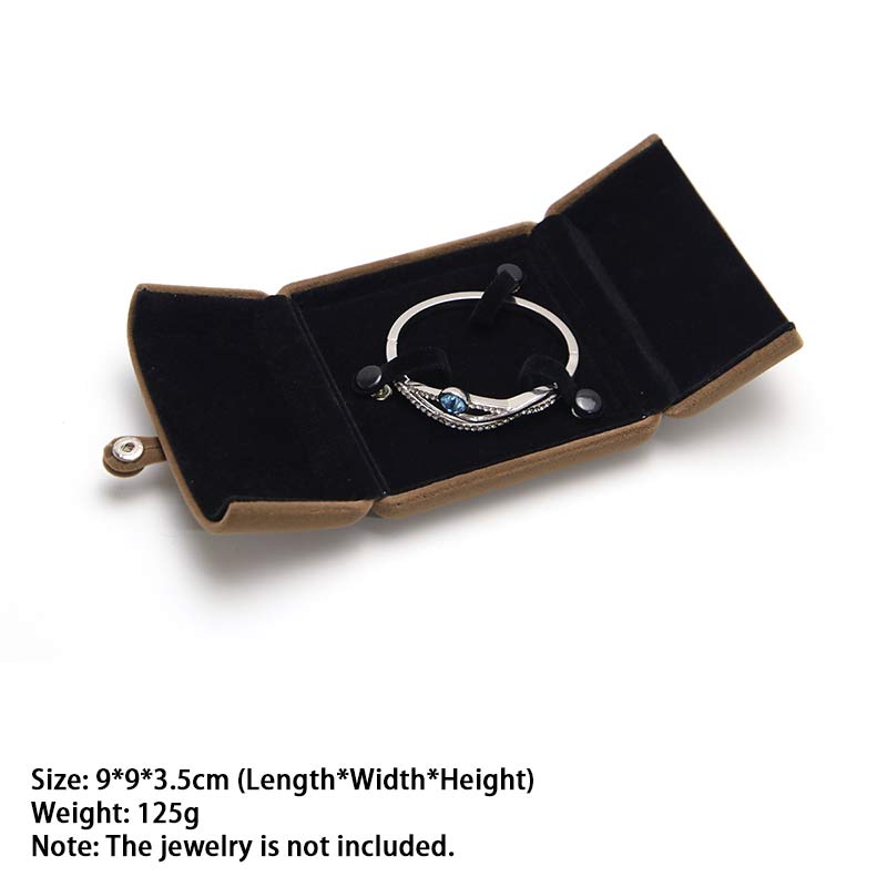 Flannel Jewelry Storage Box | Zen Decor Gift Organizer